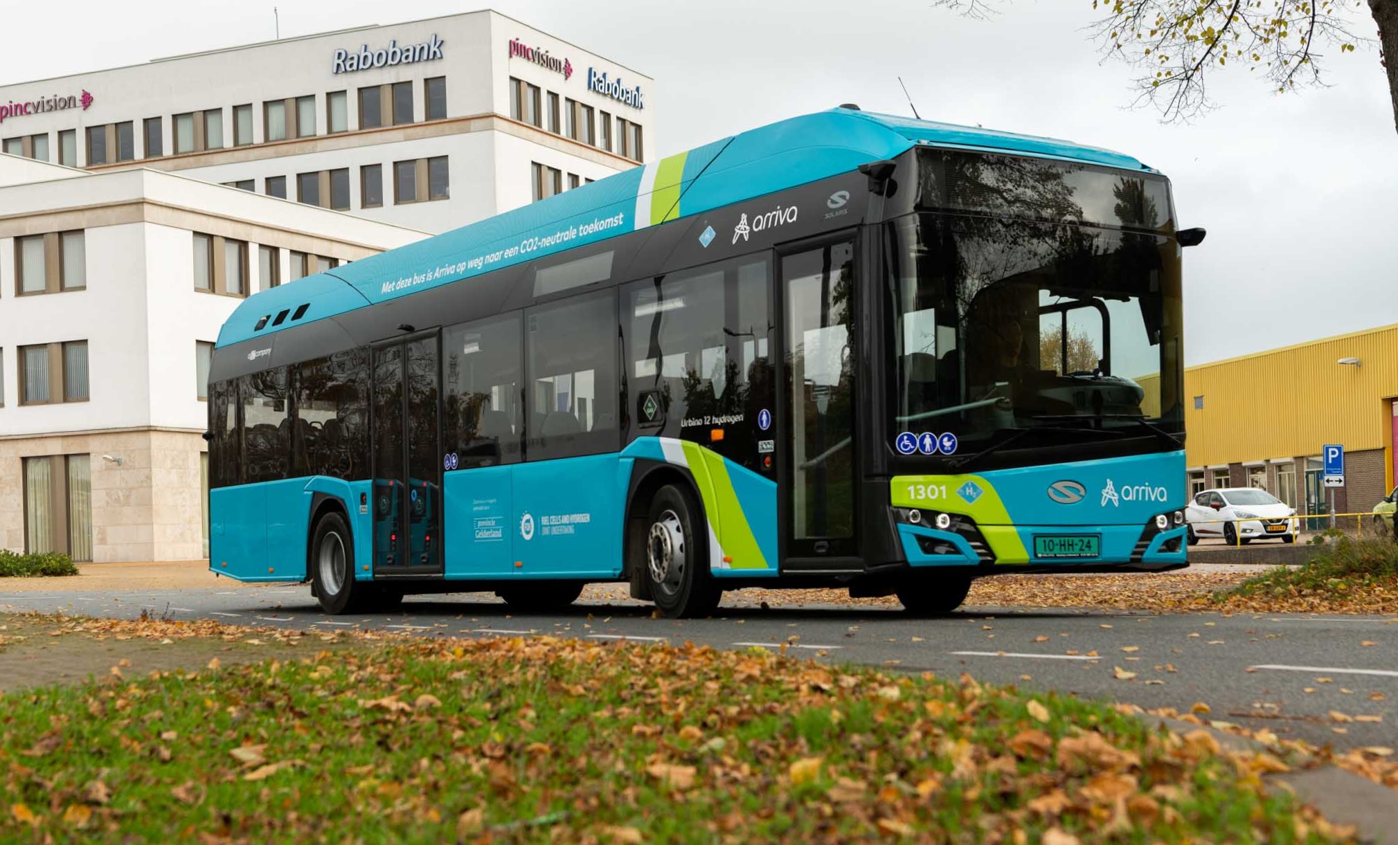 Kigyulladt egy vadonatúj Solaris hidrogénbusz Hollandiában