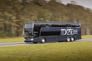 Tisztán elektromos hajtású emeletes utazóbuszt fejlesztett ki a Van Hool