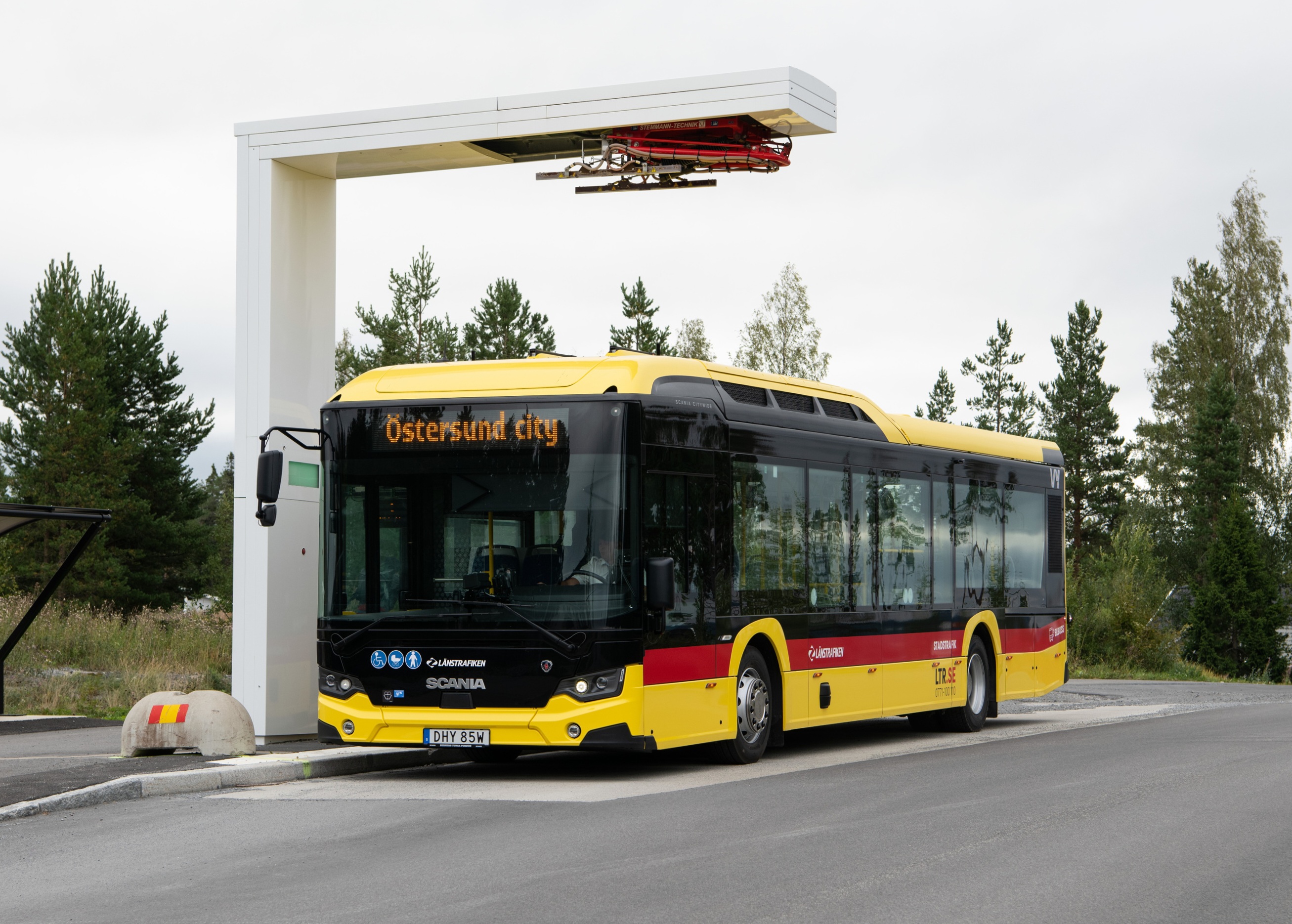 Tíz vadonatúj Scania Citywide villanybusz áll forgalomba Östersundban