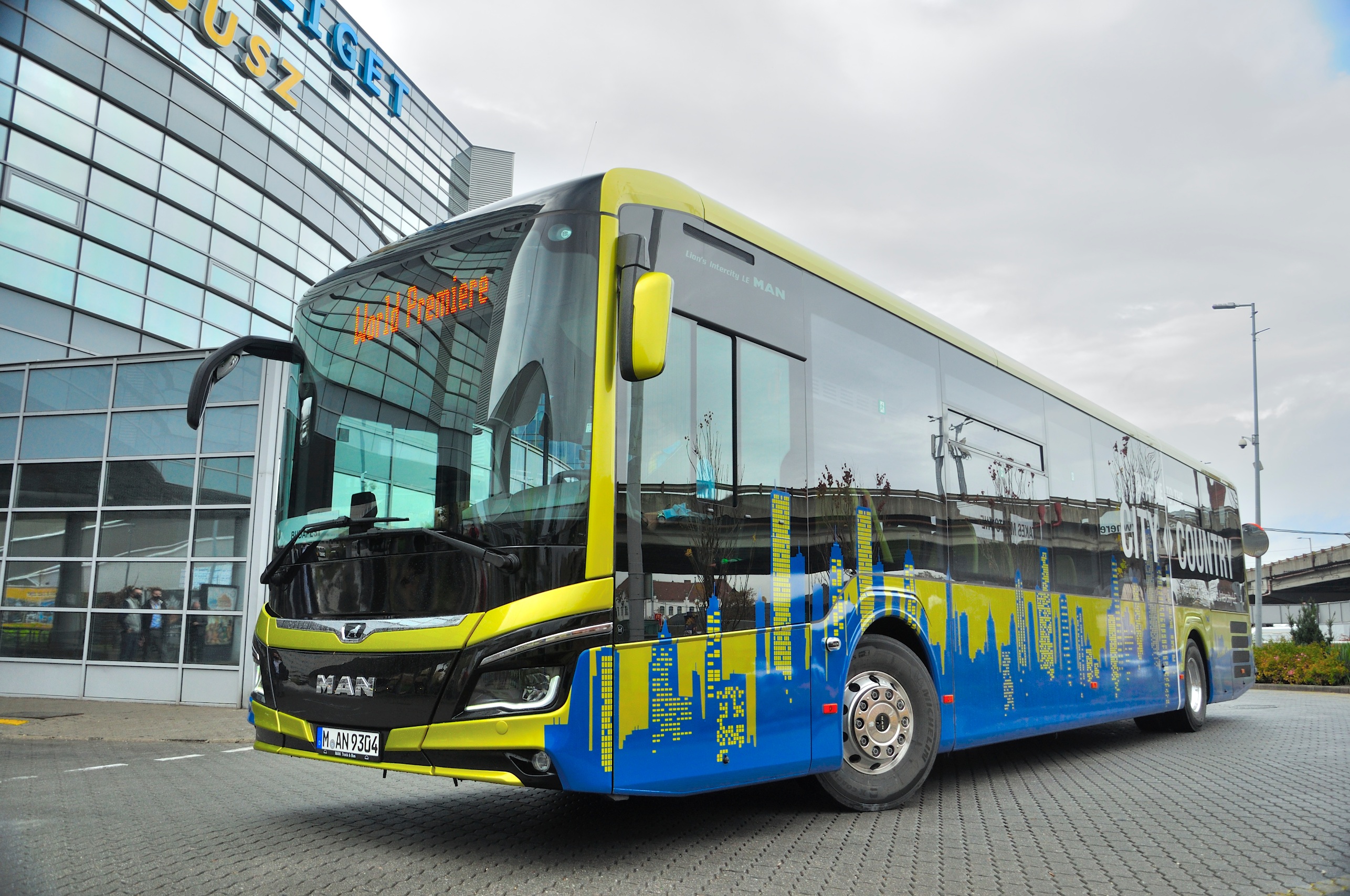 Kétnapos teszten járt a Volánbusznál a vadonatúj MAN Lion's Intercity LE