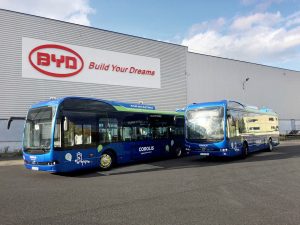 Beauvais bus BYD France 12m 1