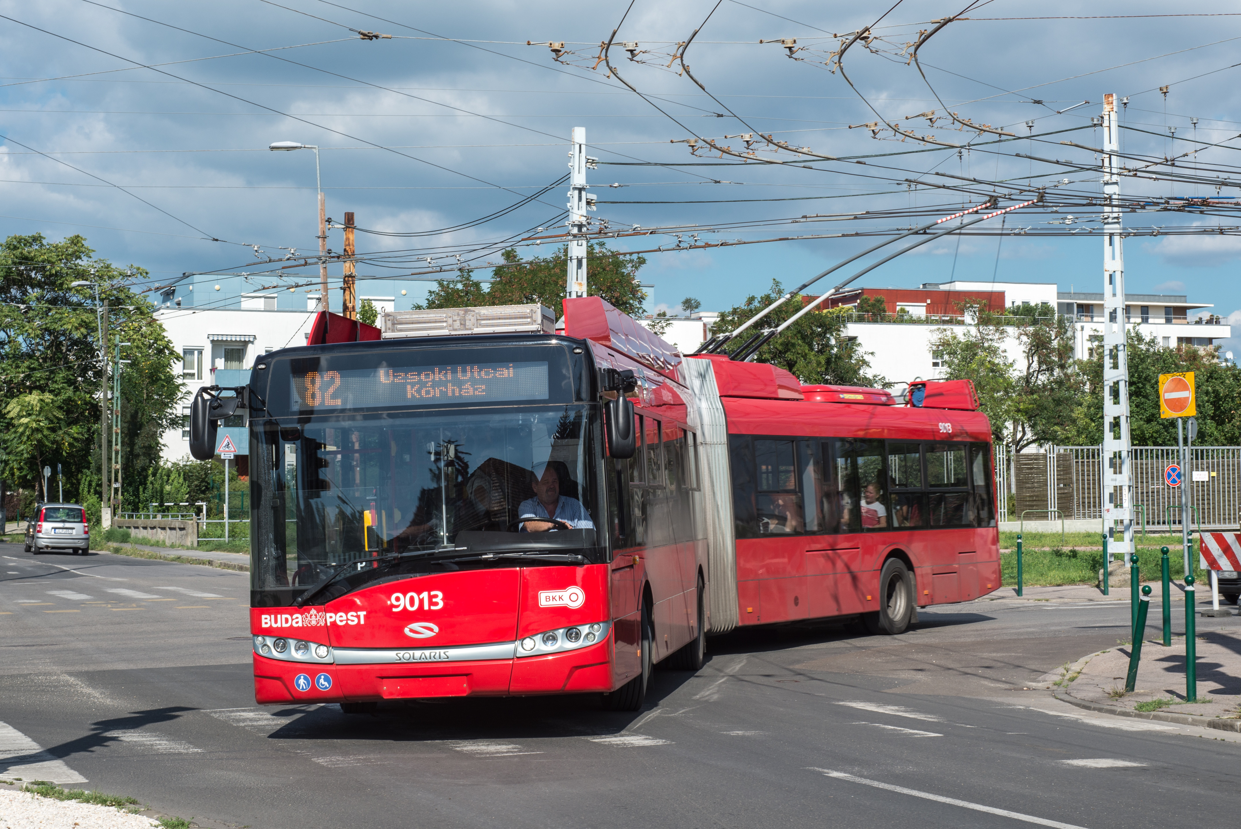 BKK: hosszabb útvonalon jár a 82-es trolibusz március közepétől