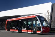 Megérkezett az első Irizar ie tram a Bilbobus flottájába