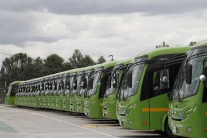 BYD delivers 406 electric buses in Bogota