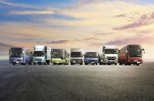 Kilencven éves a Mitsubishi Fuso márkanév 1 22C012 FUSO product lineup cimlapkep