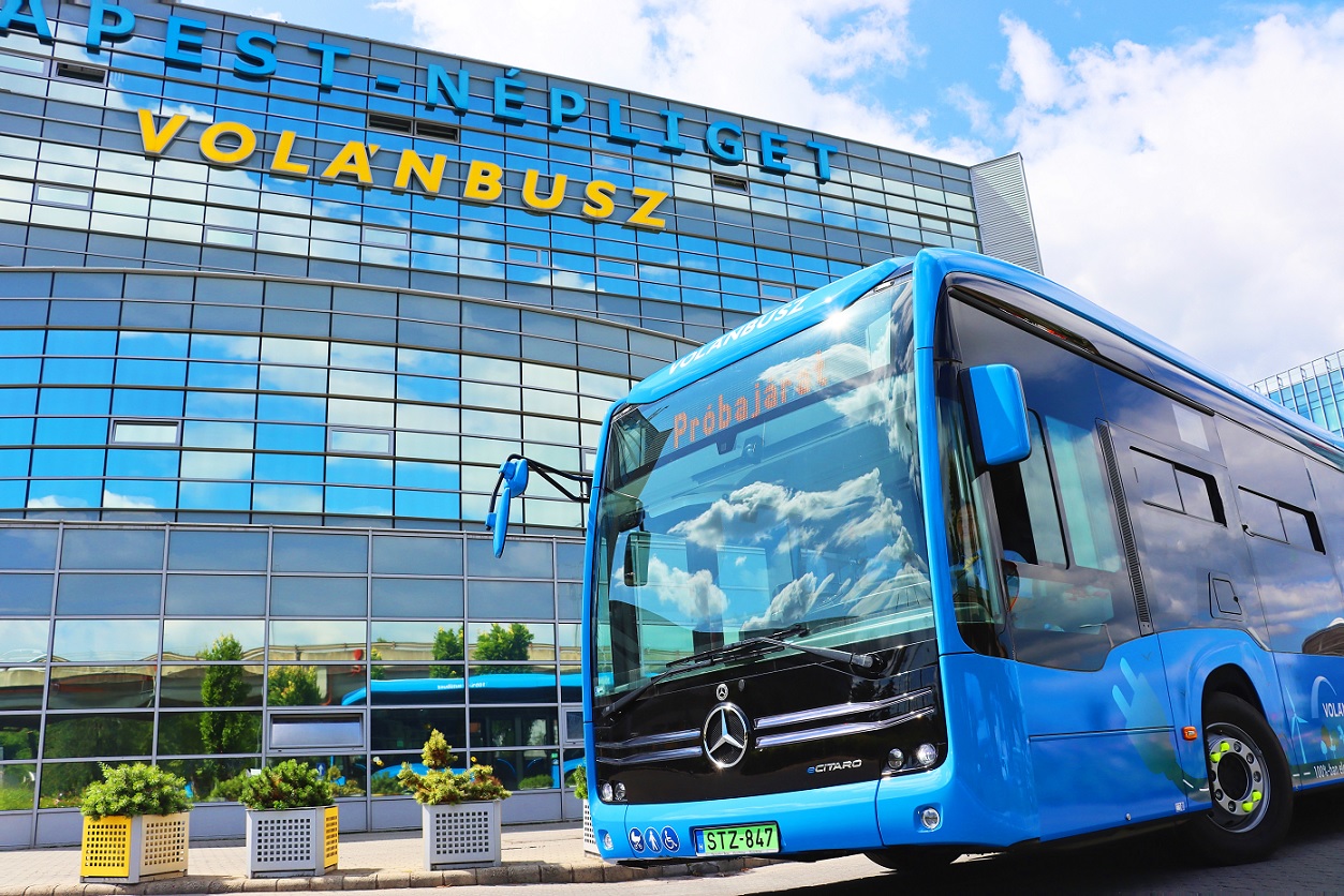 Zöldhullám a Volánbusznál