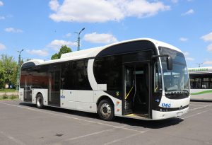 BYD elektromos autóbuszt tesztel Miskolc 1 elektromos tesztbusz 0
