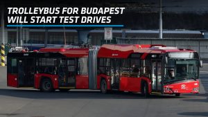 Elkészült Budapest tavaly megrendelt 48 darabos Trollino-flottájának első példánya
