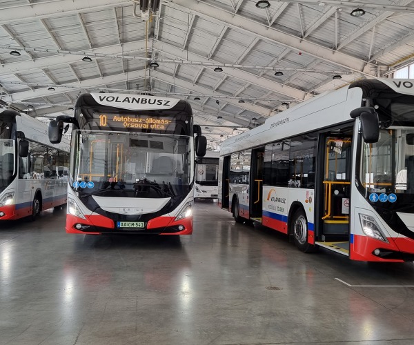 Jól takarékoskodik az energiával a székesfehérvári Ikarus-flotta
