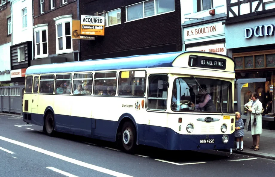 Péntek esti érdekesség: Daimler, az angol buszgyártó 12 darlington 22