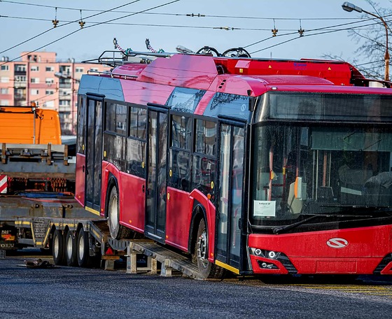 Megérkezett Budapestre az első Solaris Trollino 12-es is a legújabb szériából