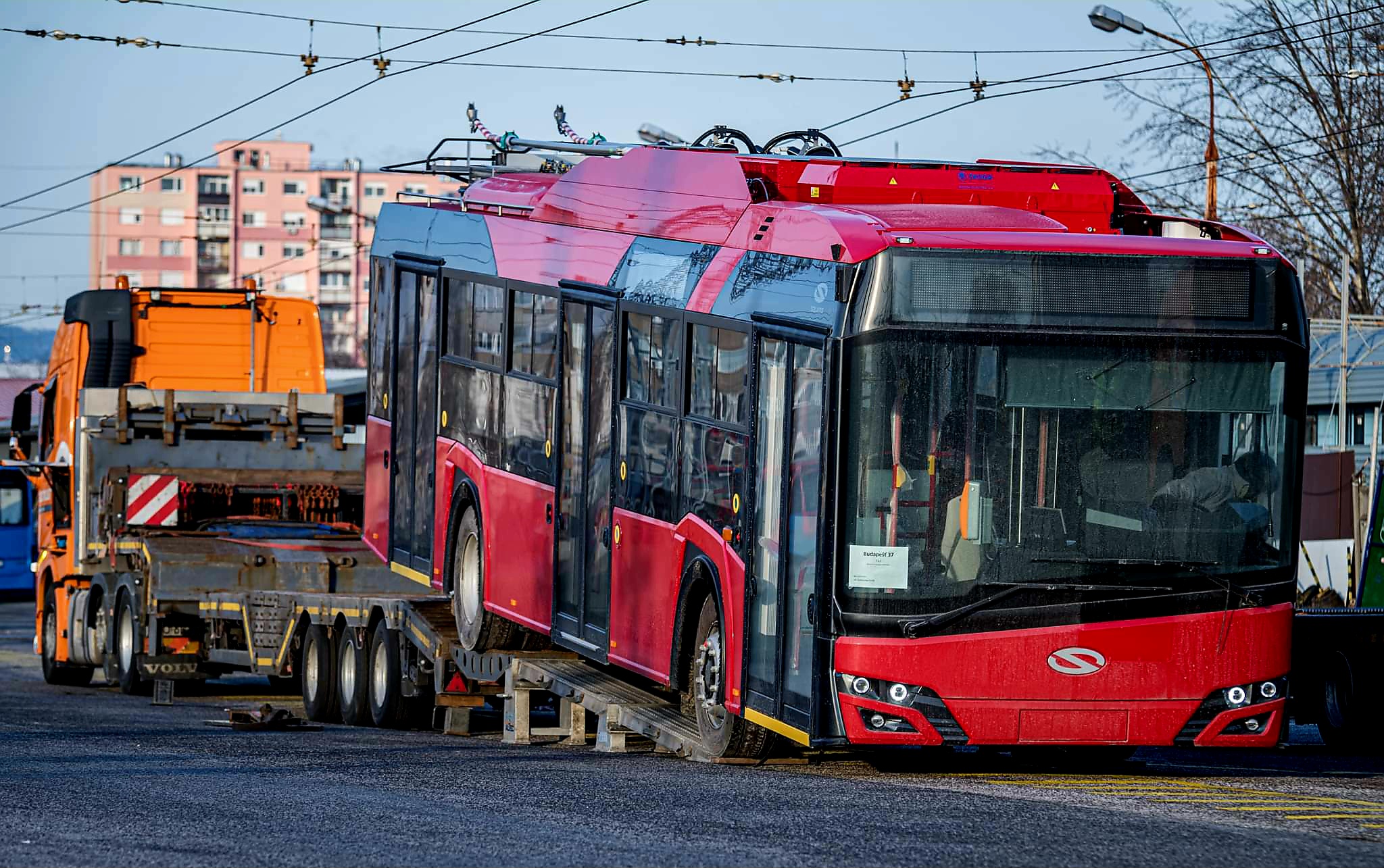 Megérkezett Budapestre az első Solaris Trollino 12-es is a legújabb szériából