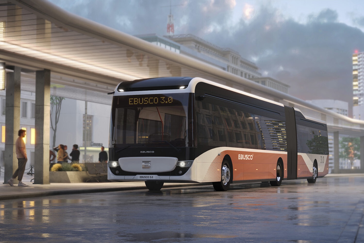 Közel 1500 villanybuszra kapott megrendelést tavaly az Ebusco