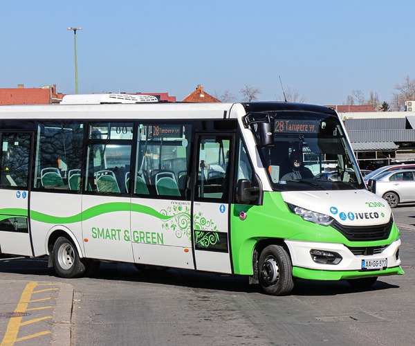CNG-hajtású midibuszokkal frissült Miskolc járműparkja