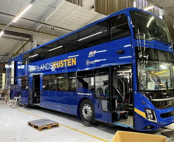 Elkészült a 100. emeletes Volvo 9700-as a Carrus Deltánál