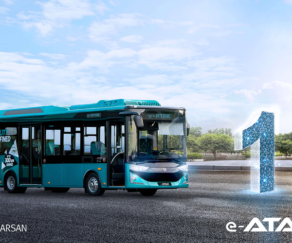 Tavaly is a Karsan e-ATAK volt kategóriája legnépszerűbb elektromos midibusza Európában