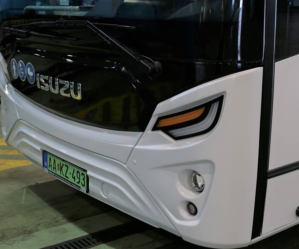 Isuzu NovoCiti VOLT elektromos midibuszt próbál ki a BKV