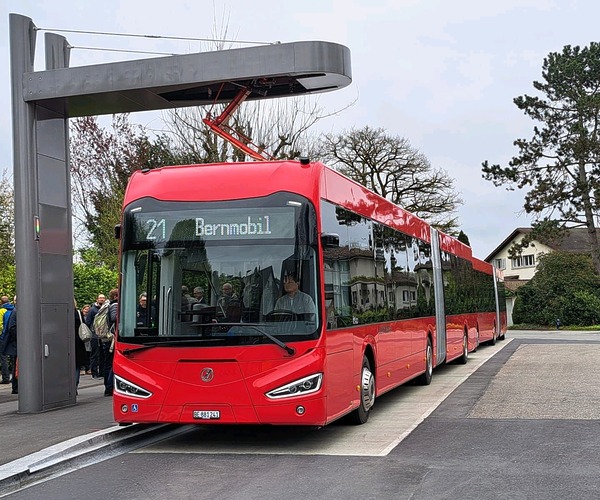 Tizennégy csuklós Irizar ie bus áll szolgálatba Bernben