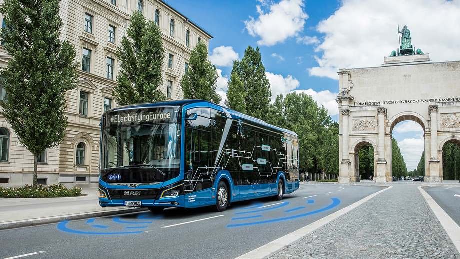 Automatizált működésű villanybuszt tesztel 2025-től München utcáin az MAN