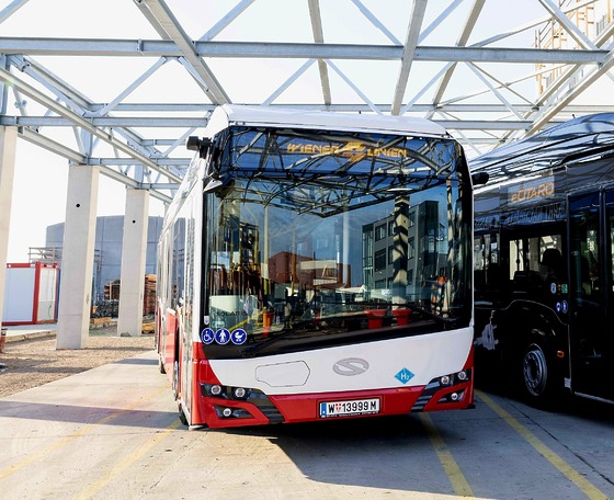A Wiener Linien egyelőre nem tart igényt a Solaris hidrogénbuszaira