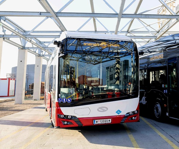 A Wiener Linien egyelőre nem tart igényt a Solaris hidrogénbuszaira