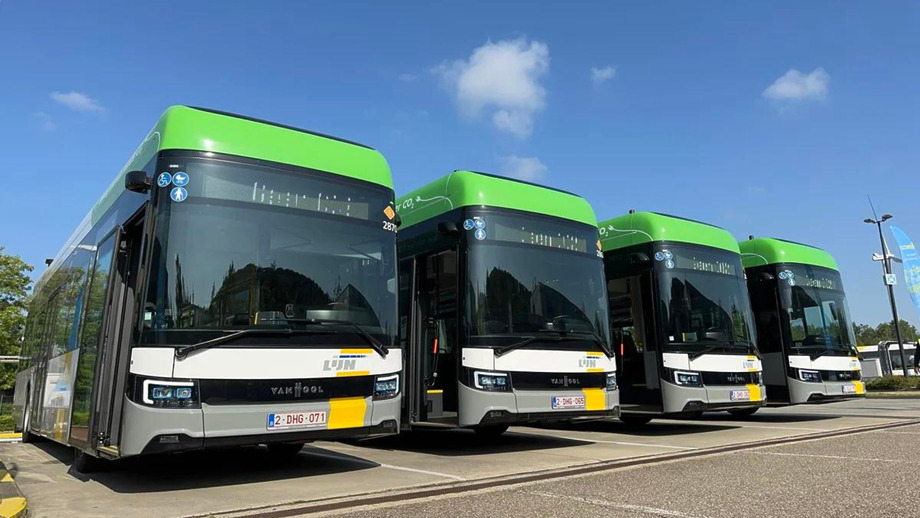 Van Hool villanybuszokat állít forgalomba a flamand De Lijn 1 De Lijn Van Hool 20230525