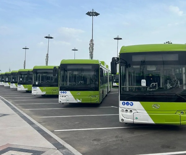 Gázüzemű King Long csuklósok kezdték meg szolgálatukat Taskentben