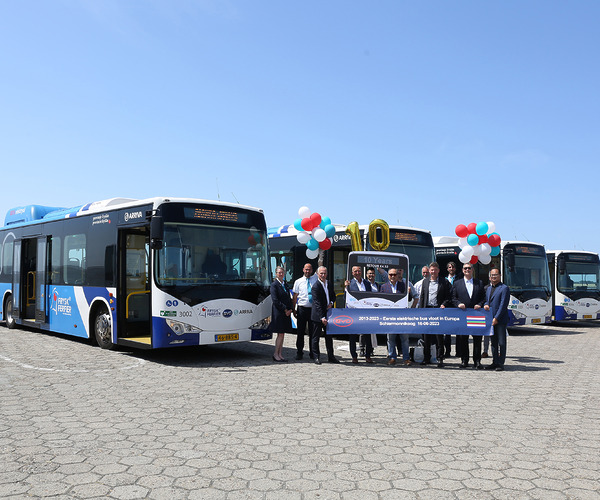 Tíz éves holland piaci jelenlétét ünnepli a BYD