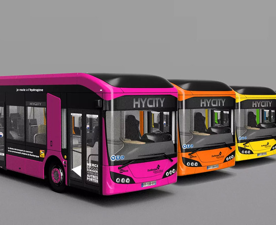 Safra Hycity hidrogénbuszokat vásárol Dunkerque