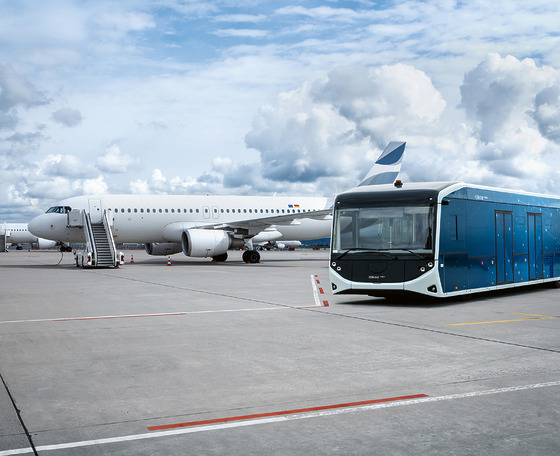 Red Dot formatervezési díjat nyert a COBUS újgenerációs repülőtéri villanybusza