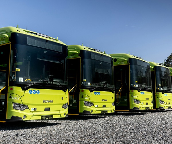 Egy gázbusz-flotta részeként a Nobinához került a 10 000. lengyel gyártású Scania autóbusz