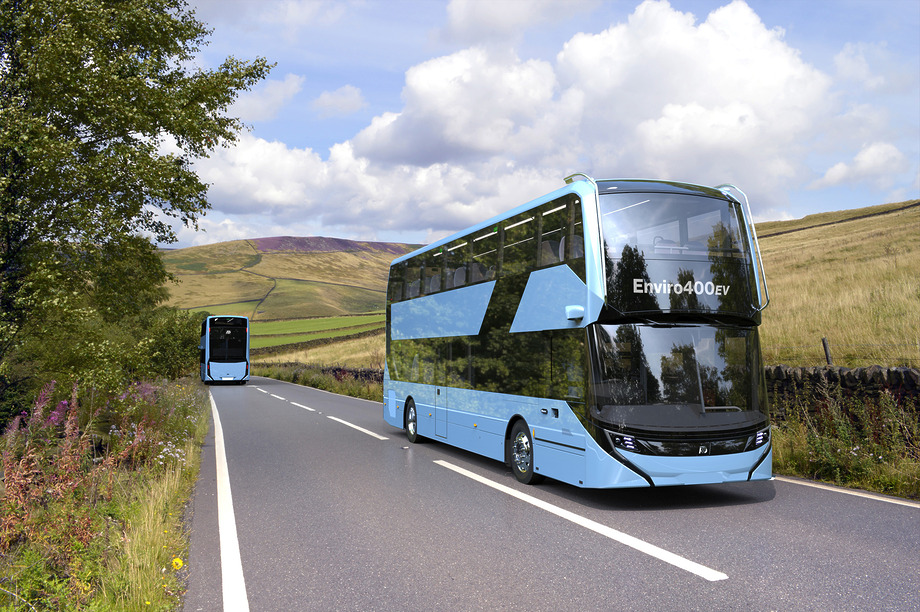 Alexander Dennis Enviro400EV cimlapkep