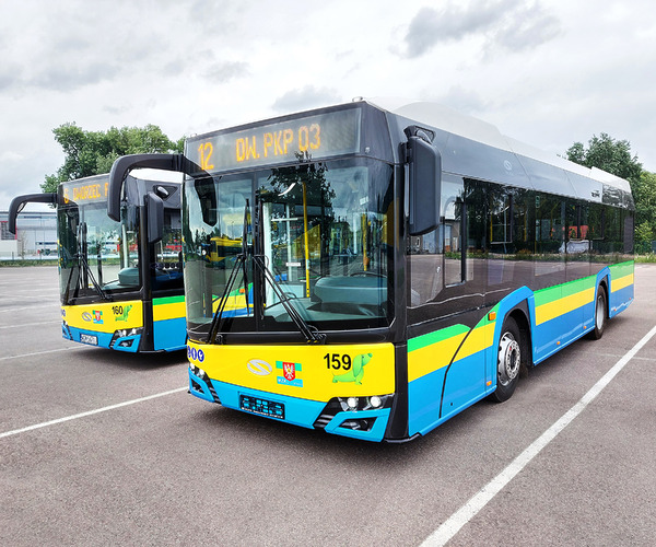 Új Solaris midibuszok a lengyelországi Ostrołęka útjain
