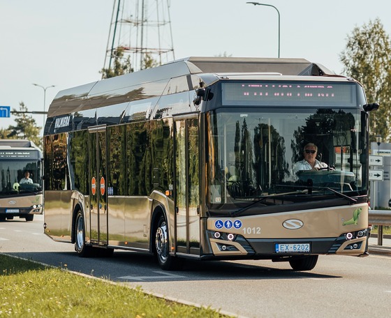 Elektromos Urbinókat szállított a Solaris Lettországba