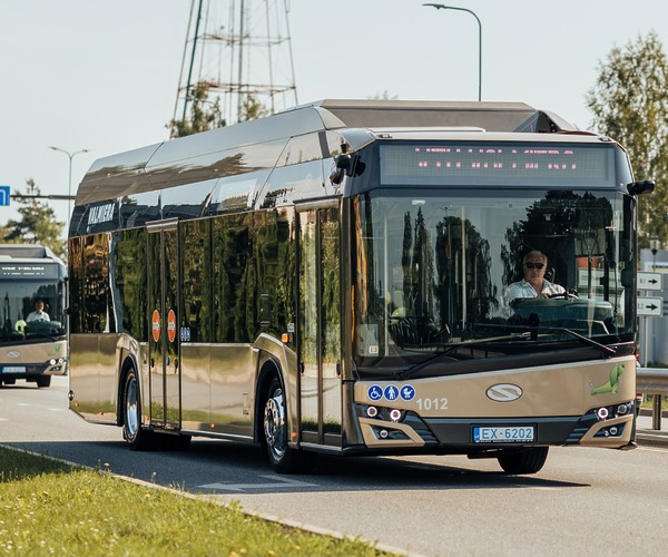 Elektromos Urbinókat szállított a Solaris Lettországba