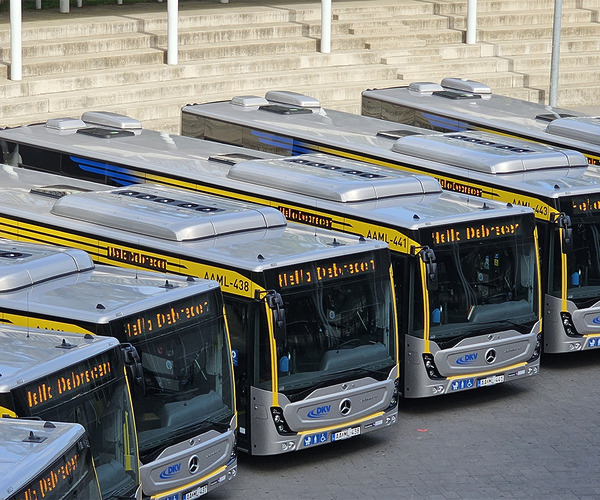 Megérkezett az utolsó tíz szóló Mercedes-Benz Conecto is a DKV-hoz