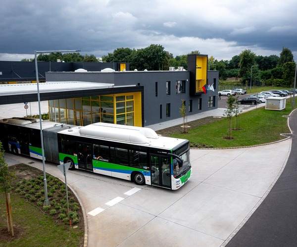 Elkészült Nyíregyháza ultramodern buszgarázsa