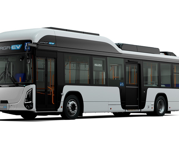 Az elektromobilitás útján a japán buszgyártás: bemutatkozott az Isuzu Erga EV