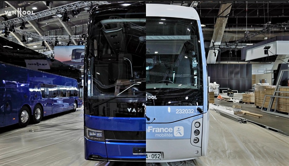 Távolsági, duplacsuklós és elektromos modelleket mutat be a Van Hool a Busworldön