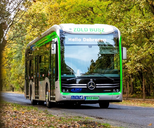 Így teljesítenek a Mercedes-Benz eCitarók Debrecenben