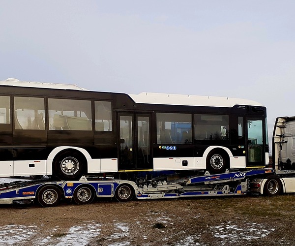 A megszűnő Citywide karosszériájával épített alacsony belépésű villanybuszt a Scania