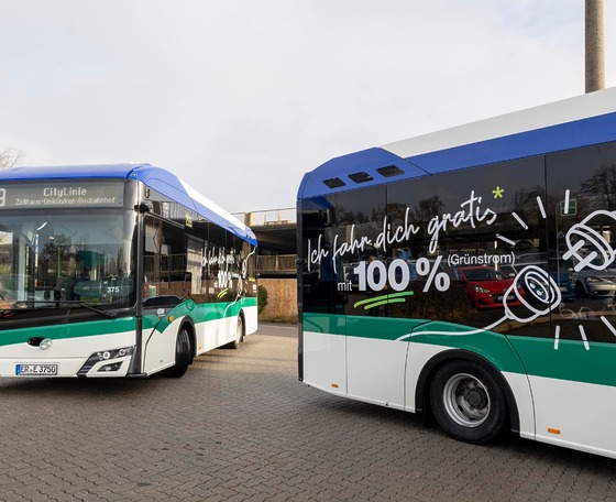 Erlangenben álltak forgalomba Németország első Solaris Urbino 9 LE electric midibuszai