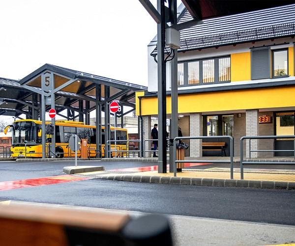 Mezőkövesden elkészült a Volánbusz új autóbusz-állomása
