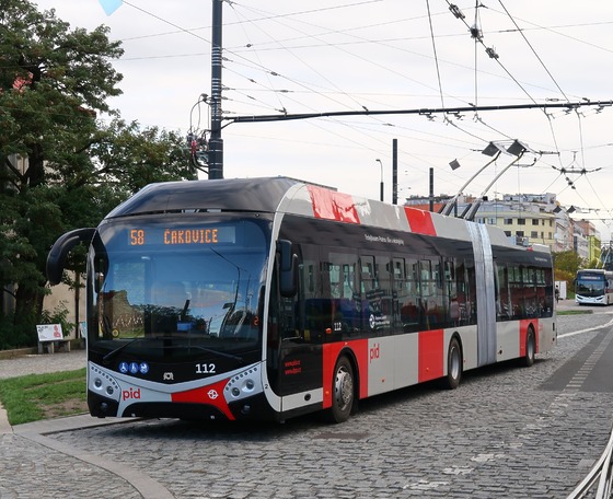Február 1-től menetrendszerűen közlekedik az 58-as trolibusz Prágában