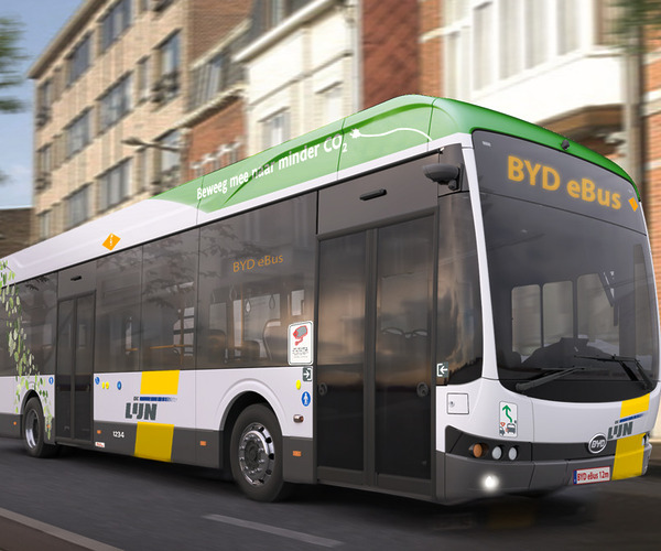 Magyarországon készülő BYD villanybuszokat rendelt a De Lijn