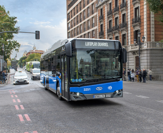 Újabb Solaris villanybuszokat rendelt az EMT Madrid