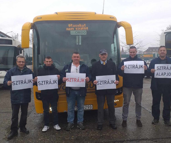 Újabb sztrájk következik a Volánbusznál