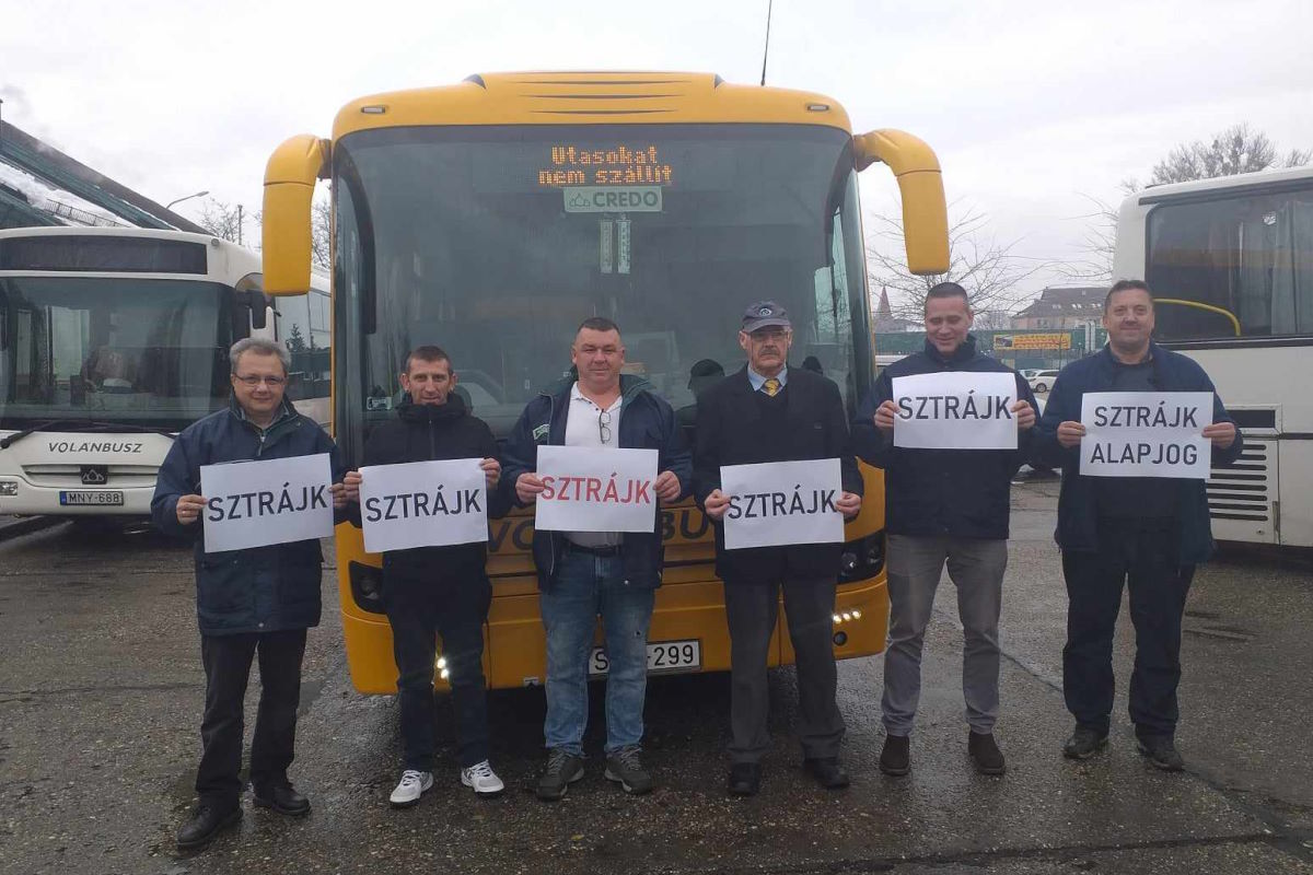 Újabb sztrájk következik a Volánbusznál