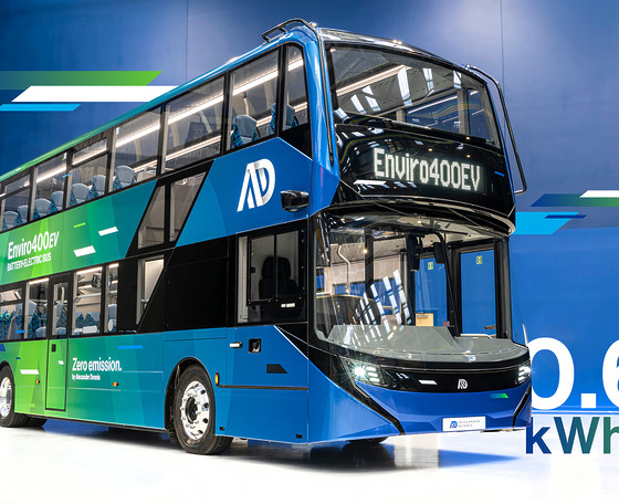 Kategóriája legkedvezőbb energiafogyasztását ígéri az új Alexander Dennis Enviro400EV