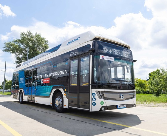 Solaris helyett CaetanoBus: Portugáliából érkeznek a bécsi Wiener Linien első hidrogénbuszai